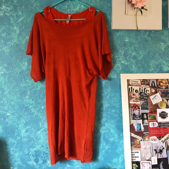 Miilla Clothing Dresses & Skirts - Orange double dress. Miilla Clothing Dresses & Skirts - Orange double dress.